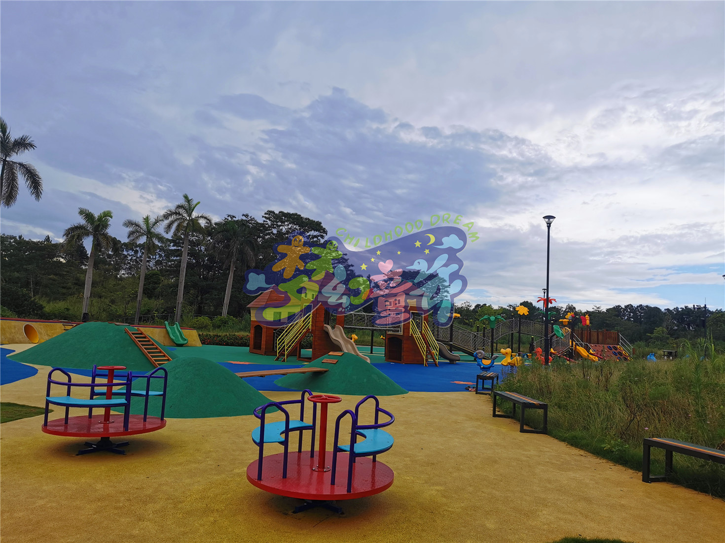 清遠(yuǎn)美林湖兒童活動(dòng)場(chǎng)