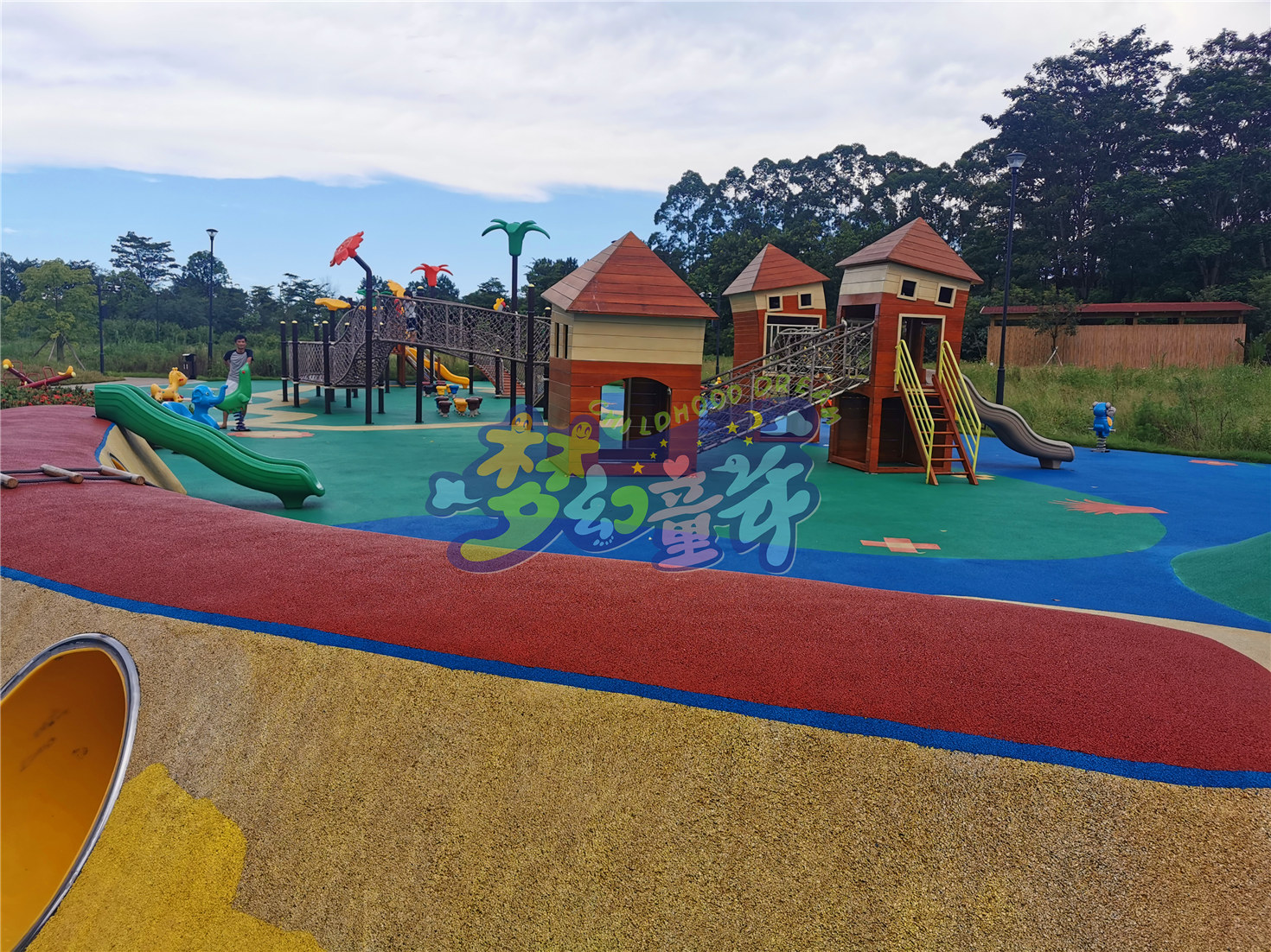 清遠(yuǎn)美林湖兒童活動(dòng)場(chǎng)