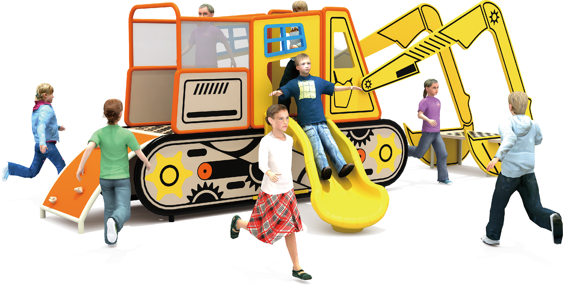 HJ-17502-組合滑梯