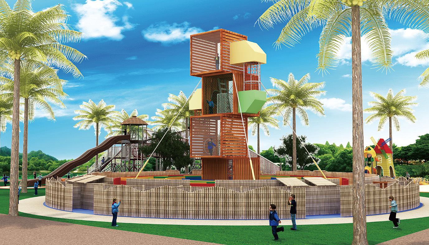 HK-7701-瞭望臺迷宮組合