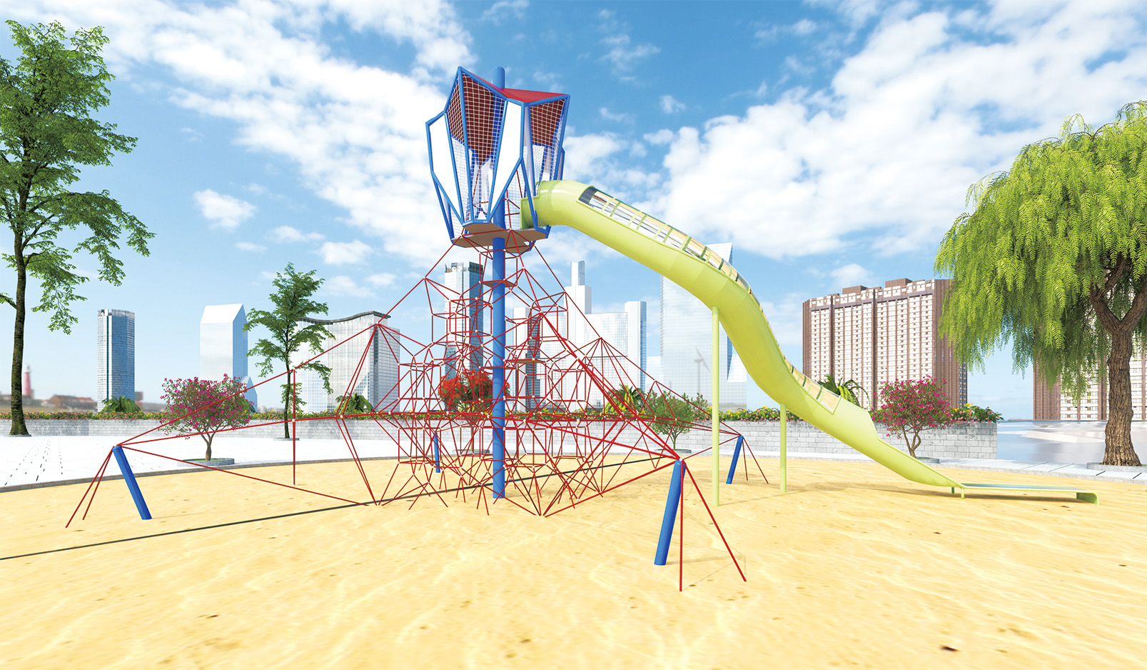 HK-7501-組合滑梯